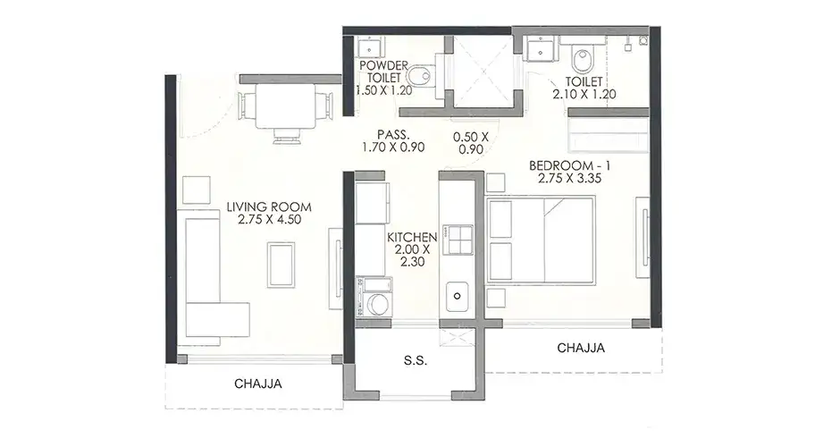 JP Parkway Andheri Floor Plans