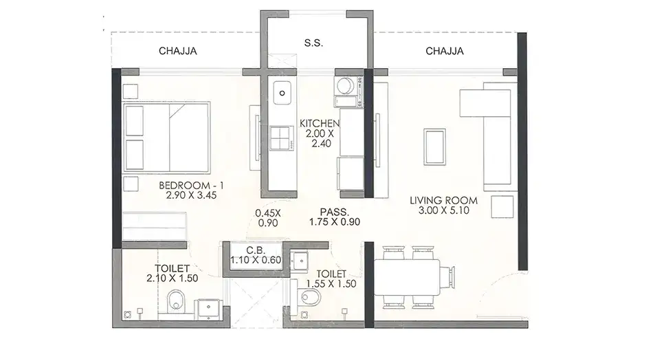 JP Parkway Andheri Floor Plans